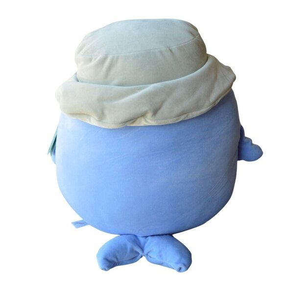 Squishmallows Original 16" Samir the Whale with Bucket Hat NWT - Picture 5 of 7